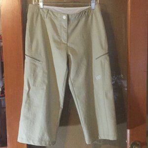 Cloudveil Womens Tan Capri Hiking Pants sz 8
